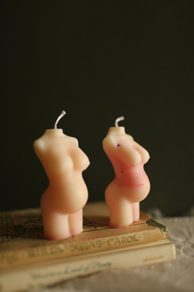 Pregnant Body Shape Candle