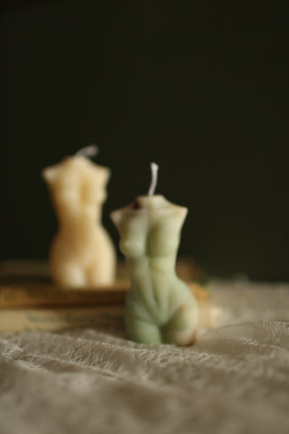 Women's Torso Body Shape Candle