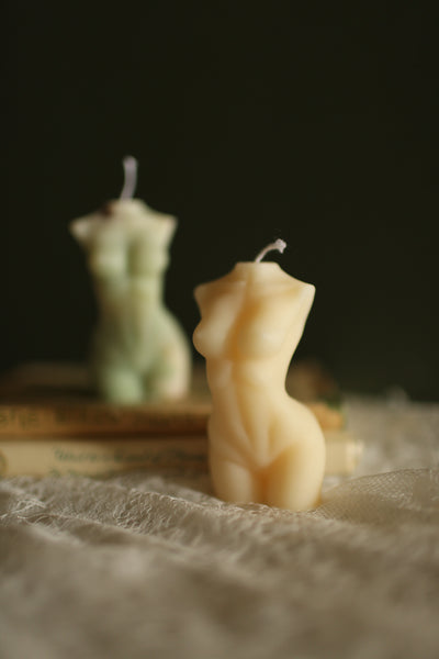 Women's Torso Body Shape Candle