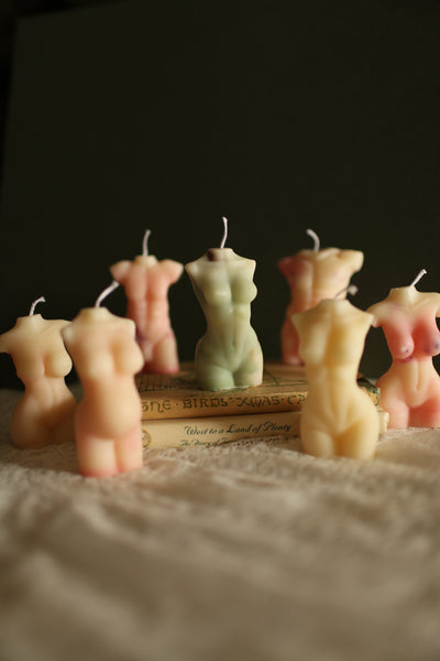 Pregnant Body Shape Candle