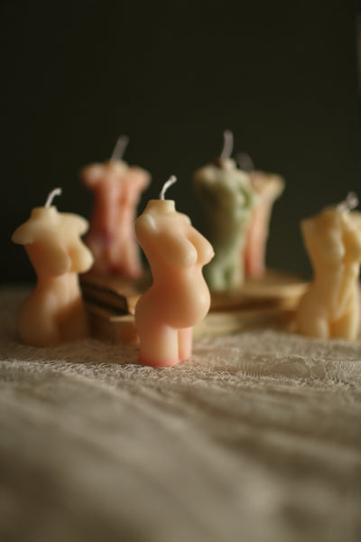 Pregnant Body Shape Candle