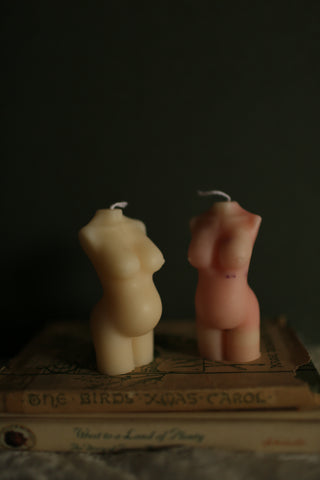 Pregnant Body Shape Candle