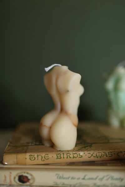 Women's Torso Body Shape Candle