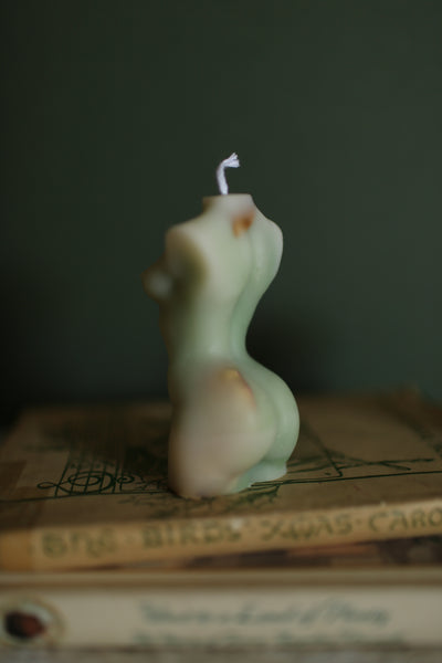 Women's Torso Body Shape Candle