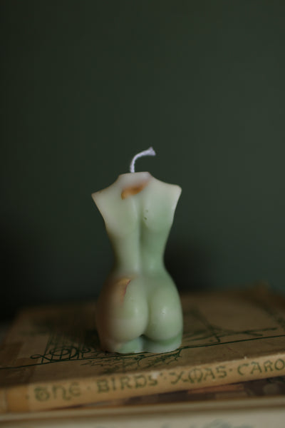 Women's Torso Body Shape Candle