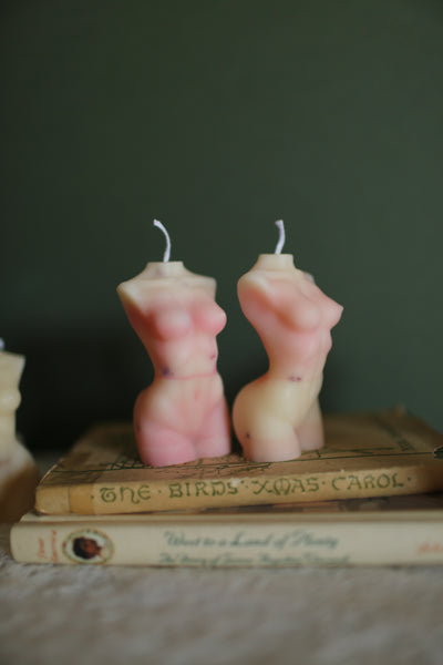 Women's Torso Body Shape Candle