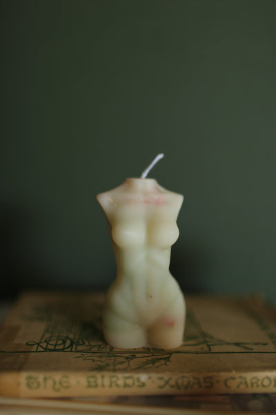 Women's Torso Body Shape Candle